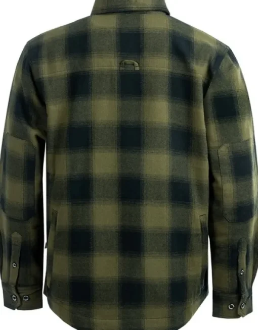 Arrak Outdoor Arrak M's Flannel Shirt Olive/Black Sale