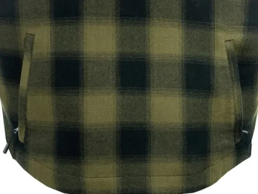 Arrak Outdoor Arrak M's Flannel Shirt Olive/Black Sale
