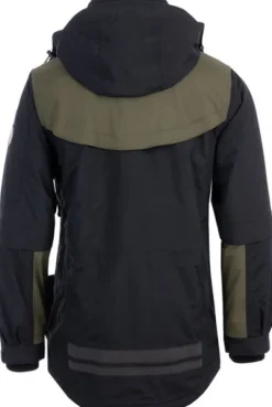 Arrak Original Jacket naisten takki, musta/oliivinvihreä-Arrak Outdoor Discount