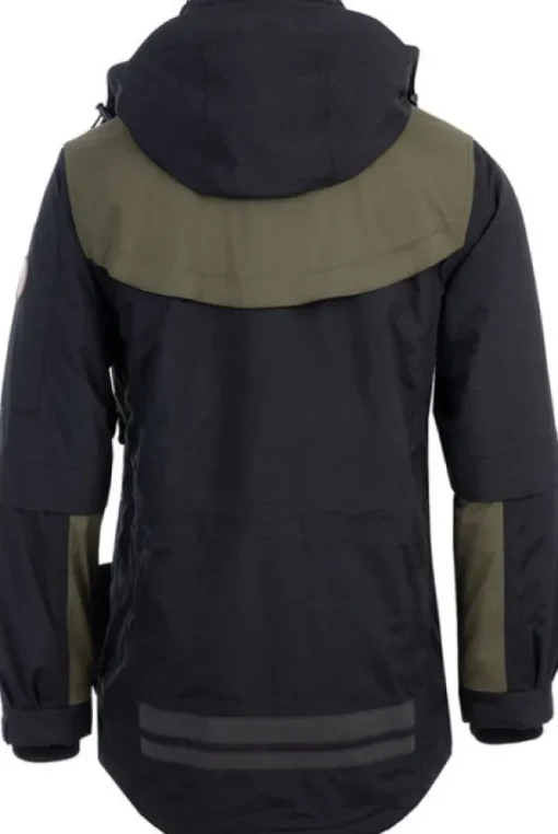 Arrak Original Jacket naisten takki, musta/oliivinvihreä-Arrak Outdoor Discount