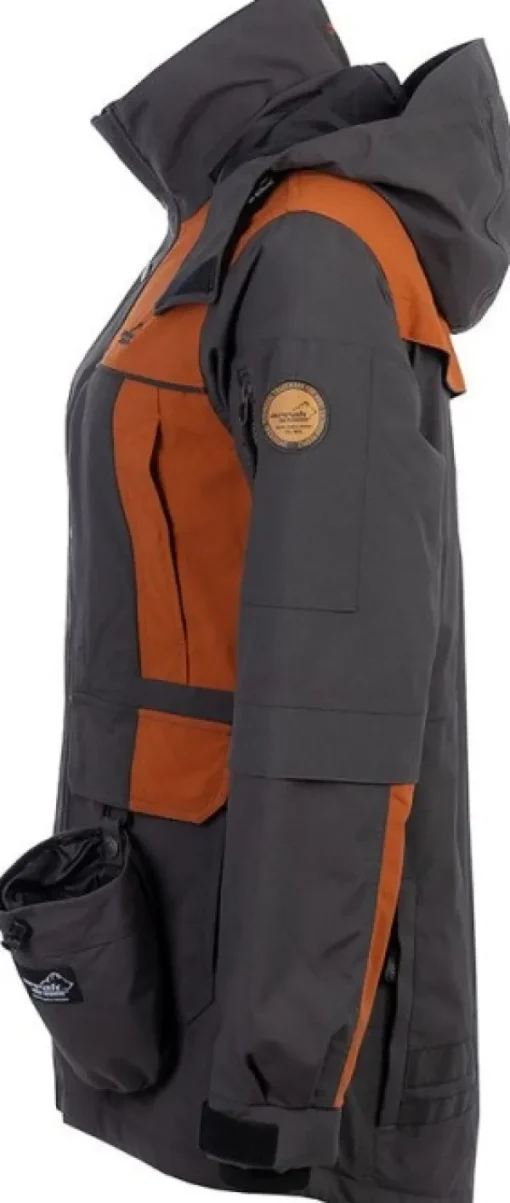 Arrak Original Jacket naisten takki, Anthracite/Orange-Arrak Outdoor Online