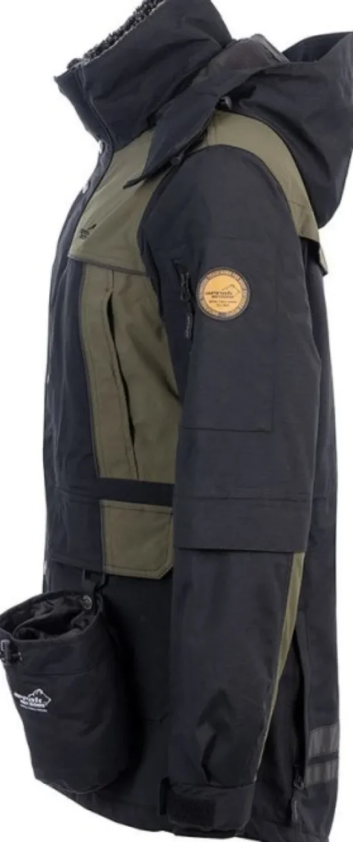 Arrak Outdoor Arrak Original Jacket takki, musta/oliivinvihreä Sale