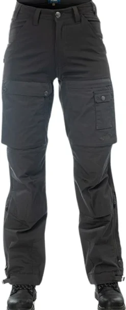 Arrak Outdoor Arrak Outback Pant naisten ulkoiluhousut, mustaharmaa New
