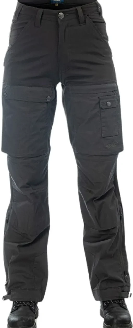 Arrak Outdoor Arrak Outback Pant naisten ulkoiluhousut, mustaharmaa New