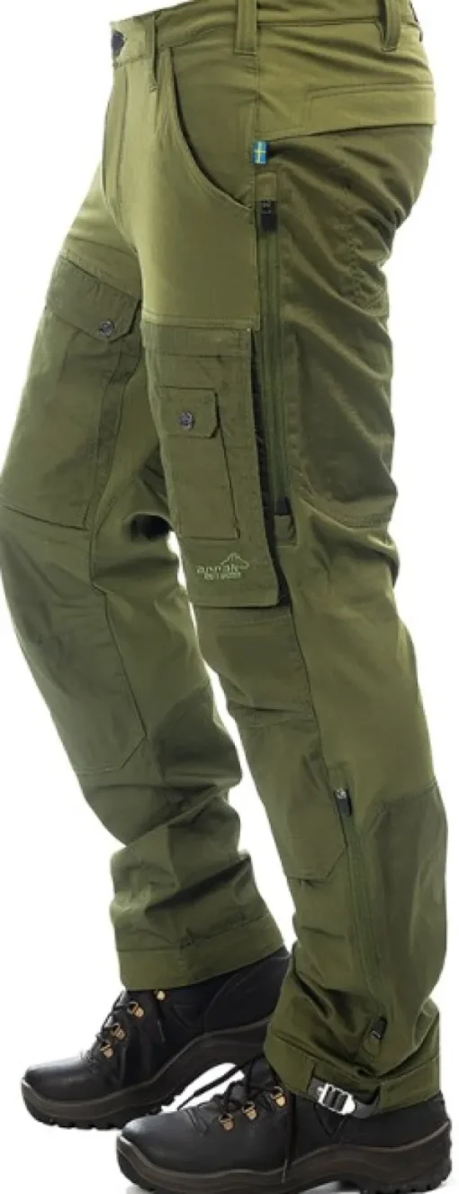 Arrak Outdoor Arrak Outback Pant ulkoiluhousut, vihreä Outlet