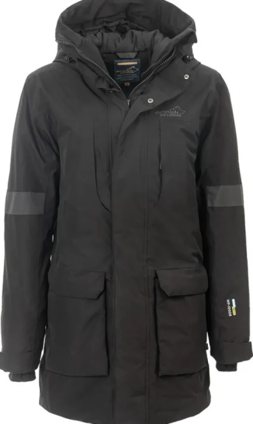 Arrak Outdoor Arrak Parkas vuorattu naisten parkatakki, musta Hot