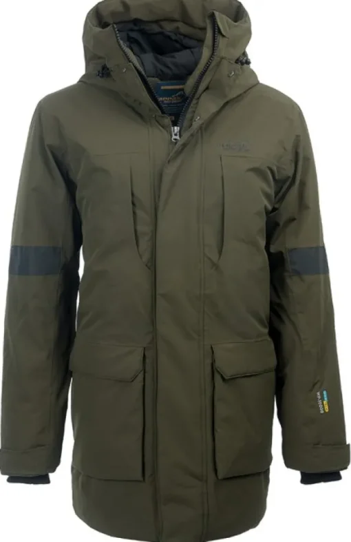 Arrak Outdoor Arrak Parkas vuorattu naisten parkatakki, maastonvihreä Hot
