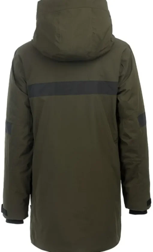 Arrak Outdoor Arrak Parkas vuorattu naisten parkatakki, maastonvihreä Hot