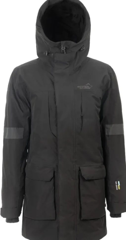 Arrak Outdoor Arrak Parkas vuorattu naisten parkatakki, musta Hot