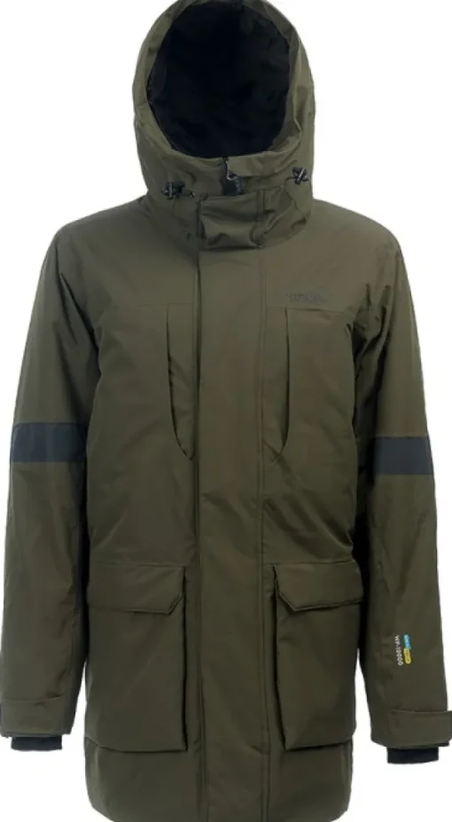 Arrak Outdoor Arrak Parkas vuorattu naisten parkatakki, maastonvihreä Hot