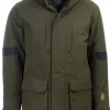 Arrak Parkas vuorattu parkatakki, maastonvihreä-Arrak Outdoor Outlet
