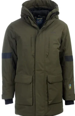 Arrak Parkas vuorattu parkatakki, maastonvihreä-Arrak Outdoor Outlet