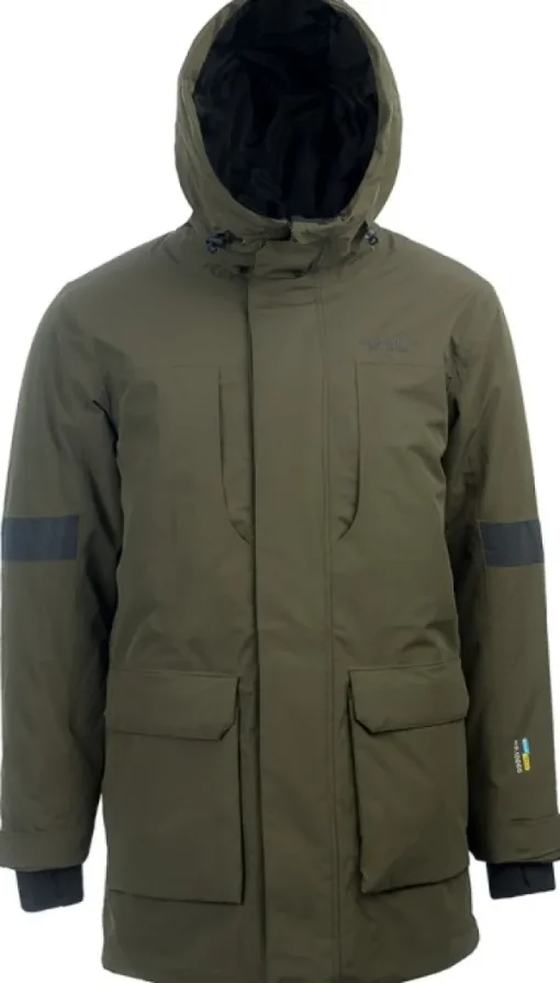 Arrak Parkas vuorattu parkatakki, maastonvihreä-Arrak Outdoor Outlet