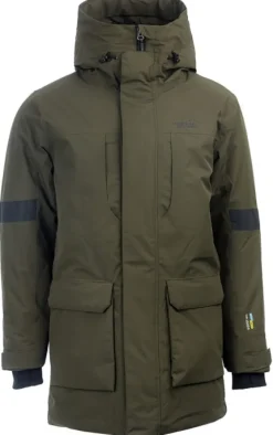 Arrak Parkas vuorattu parkatakki, maastonvihreä-Arrak Outdoor Outlet