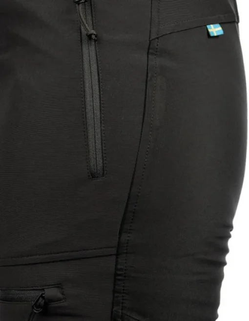 Arrak Outdoor Arrak Performance -naisten housut, Black Discount