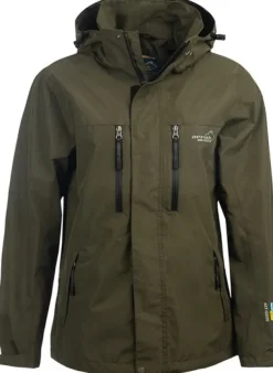 Arrak Rain Jacket sade- ja kuoritakki, oliivi-Arrak Outdoor Fashion