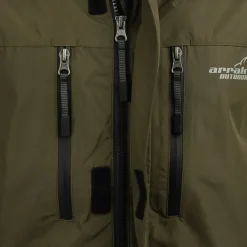 Arrak Rain Jacket sade- ja kuoritakki, oliivi-Arrak Outdoor Fashion