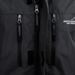 Arrak Outdoor Arrak Rain Jacket sade- ja kuoritakki, musta New
