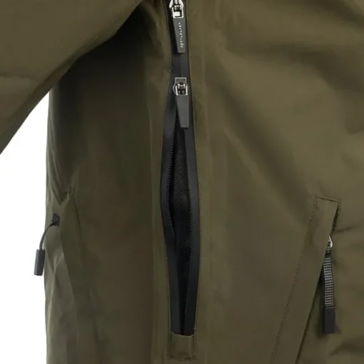 Arrak Rain Jacket sade- ja kuoritakki, oliivi-Arrak Outdoor Fashion