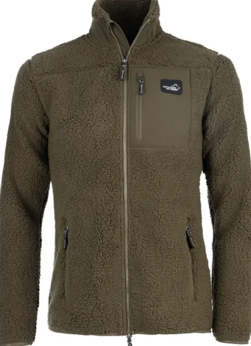 Arrak Sherpa Fleece Jacket naisten fleecetakki, Olive-Arrak Outdoor Outlet