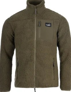 Arrak Sherpa Fleece Jacket fleecetakki, Olive-Arrak Outdoor Sale