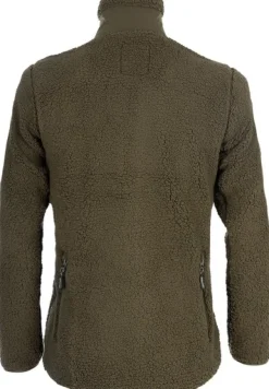 Arrak Sherpa Fleece Jacket naisten fleecetakki, Olive-Arrak Outdoor Outlet
