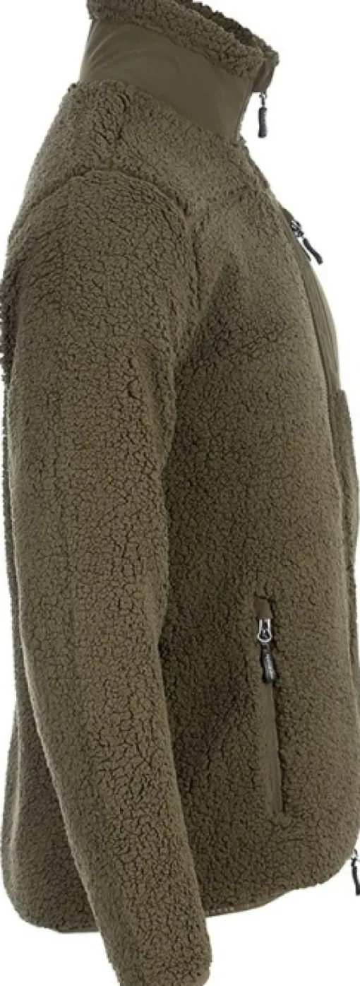 Arrak Sherpa Fleece Jacket fleecetakki, Olive-Arrak Outdoor Sale