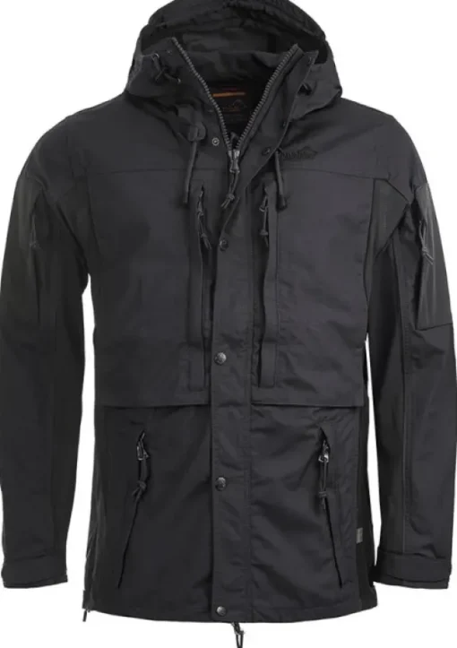 Arrak Trek Jacket kuoritakki, mustaharmaa-Arrak Outdoor Outlet