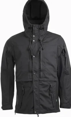 Arrak Trek Jacket kuoritakki, mustaharmaa-Arrak Outdoor Outlet