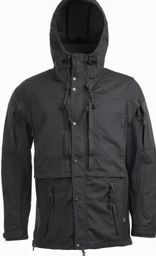 Arrak Trek Jacket kuoritakki, mustaharmaa-Arrak Outdoor Outlet