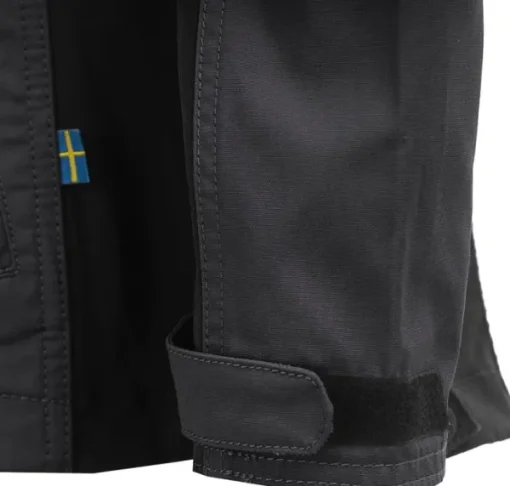 Arrak Trek Jacket kuoritakki, mustaharmaa-Arrak Outdoor Outlet