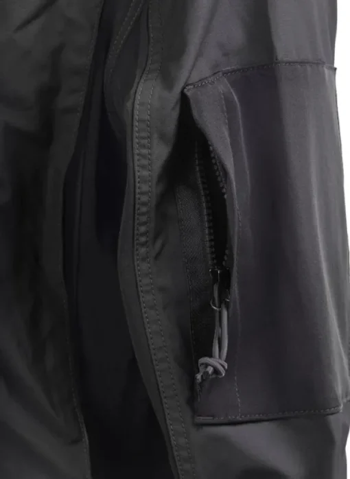 Arrak Trek Jacket kuoritakki, mustaharmaa-Arrak Outdoor Outlet