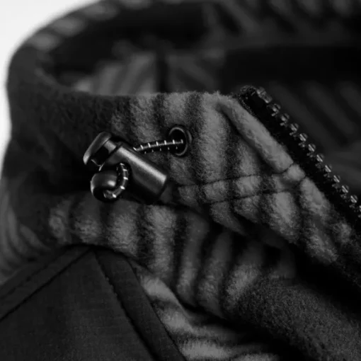 Arrak Unisex Canada Fleece fleece-takki, harmaa/musta-Arrak Outdoor Fashion