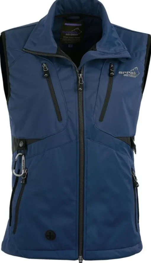 Arrak W's Acadia Softshell Vest Navy-Arrak Outdoor Sale