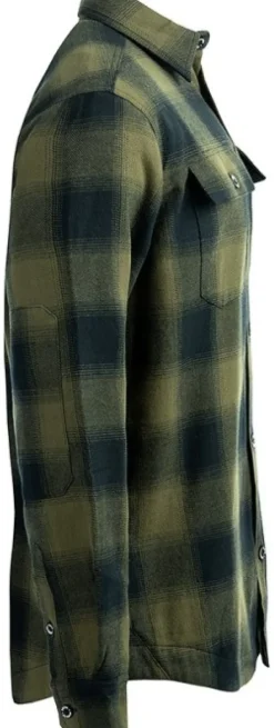 Arrak Outdoor Arrak W's Flannel Shirt Insulated Olive/Black Hot