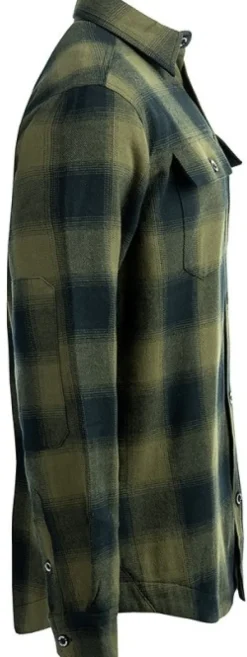 Arrak W's Flannel Shirt Olive/Black-Arrak Outdoor Hot