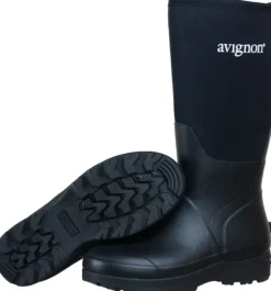 Mora High Neoprene saappaat, unisex, musta-Avignon Clearance