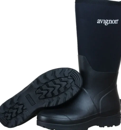 Mora High Neoprene saappaat, unisex, musta-Avignon Clearance