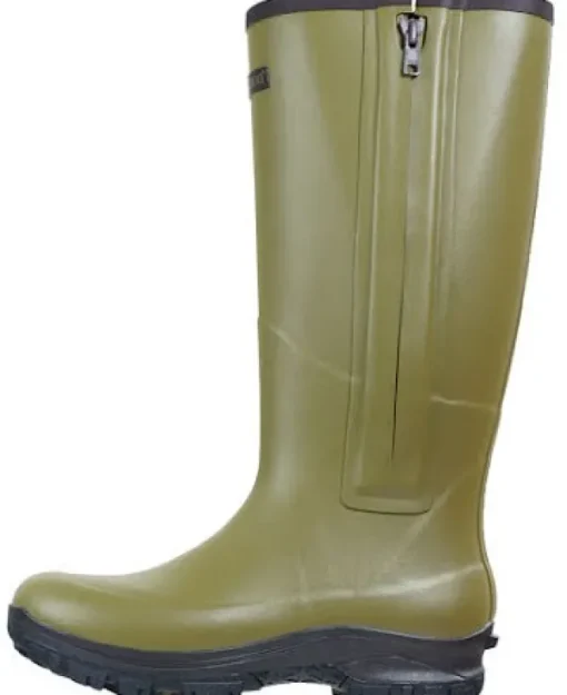 Zipper Pro -kumisaapas, unisex, vihreä-Avignon New