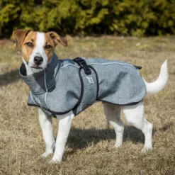Bark koiran takki, 70-90 cm, Grey-Back on Track Fashion