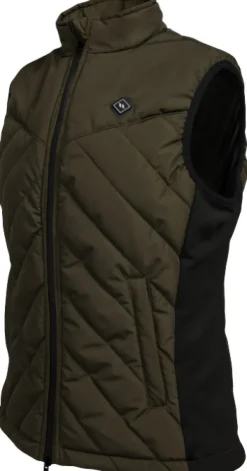 Teide Heat Vest lämpöliivi, Green-Back on Track Discount