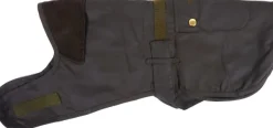 2 in 1 Wax Dog Coat koiran takki, Olive/Brown-Barbour Online