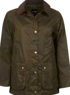 Acorn Wax Jacket naisten takki, Olive-Barbour Discount
