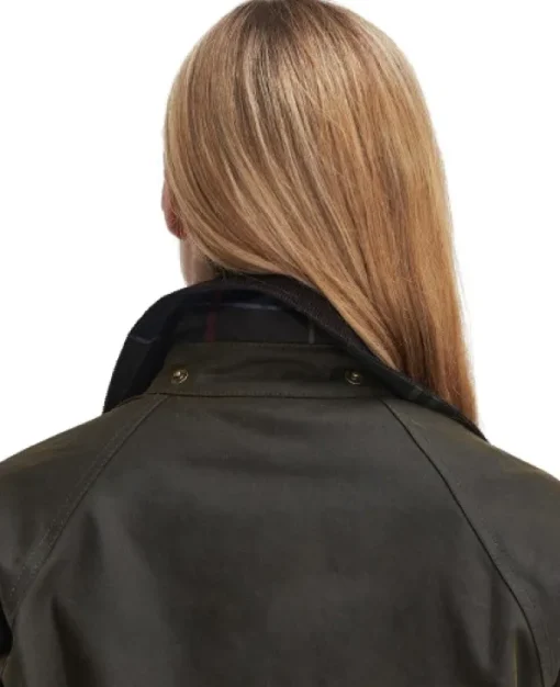 Acorn Wax Jacket naisten takki, Olive-Barbour Discount