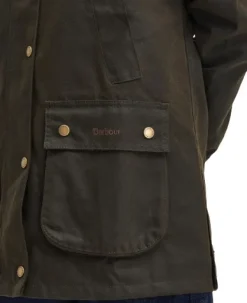 Acorn Wax Jacket naisten takki, Olive-Barbour Discount