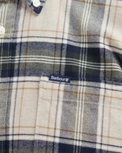 Barbour Betsom Tailored Fit puuvillapaita, Stone Marl Best