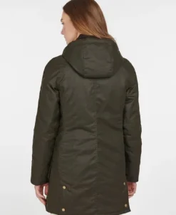 Bower Wax Jacket naisten vahatakki, oliivi-Barbour Best