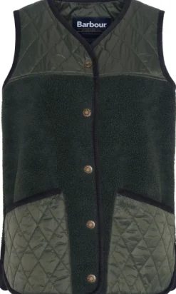 Barbour Brambles Gilet naisten liivi, Olive/Classic New