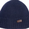 Barbour Carlton Beanie pipo, tummansininen Online
