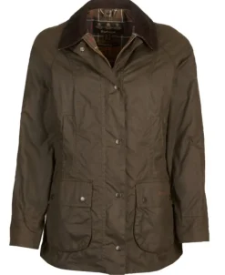 Barbour Classic Beadnell Wax naisten öljytakki, oliivi Discount